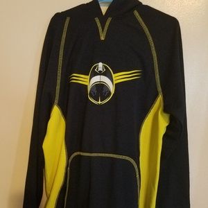 Boys football hooded sweatshirt size 10/12